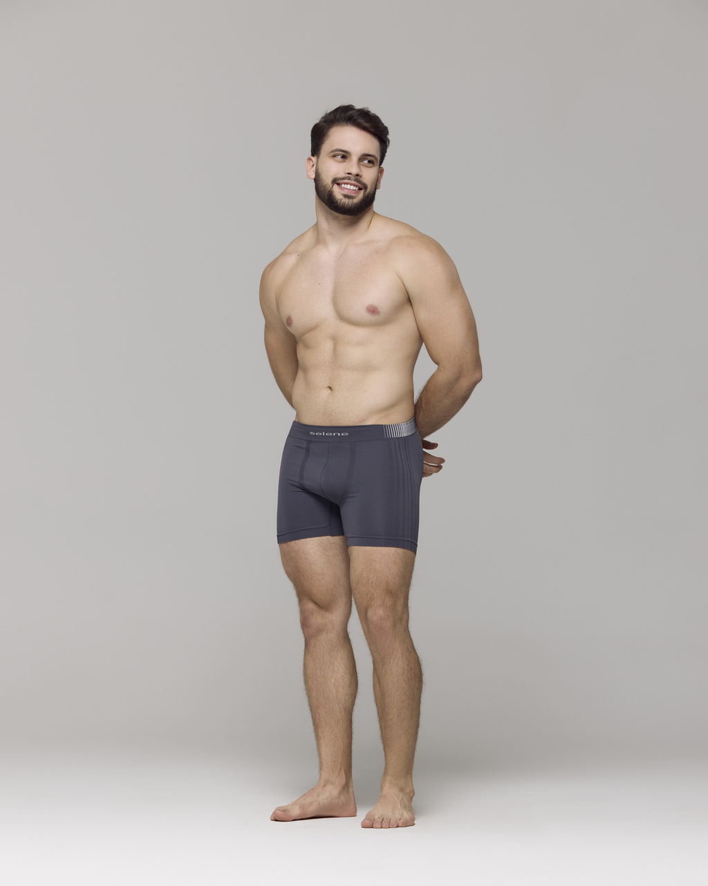 11070 CUECA BOXER POLIAMIDA SEM COSTURA - Imagem 7