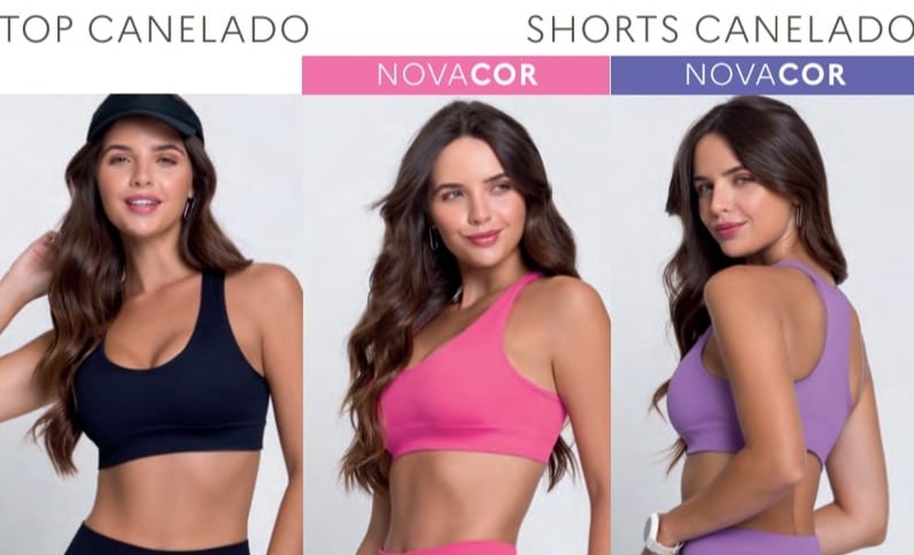 20916 TOP CANELADO SEM COSTURA PINK - Imagem 3