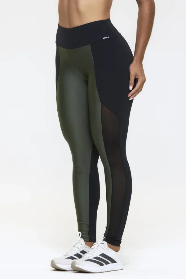 24611 LEGGING COM RECORTE E TULE- FITNESS