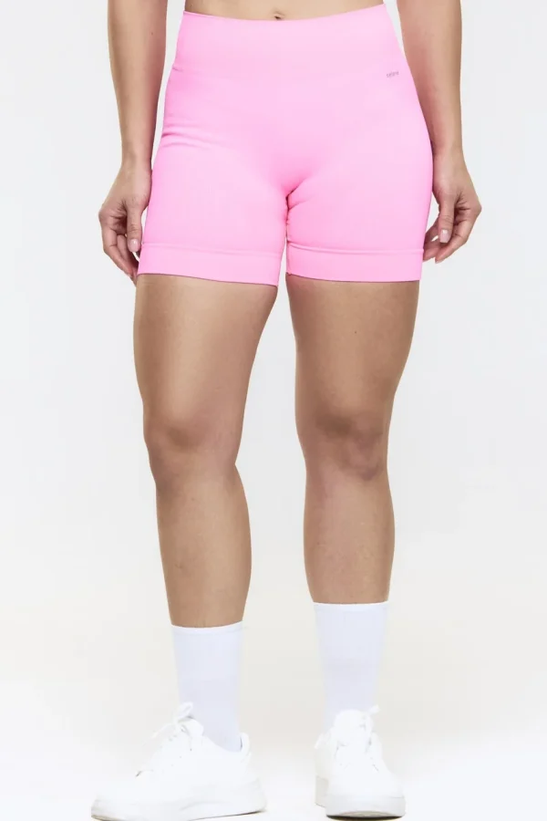 20922 SHORTS SEM COSTURA - FITNESS ROSA NEON