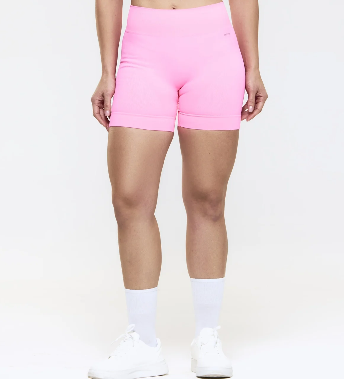 20922 SHORTS SEM COSTURA - FITNESS ROSA NEON