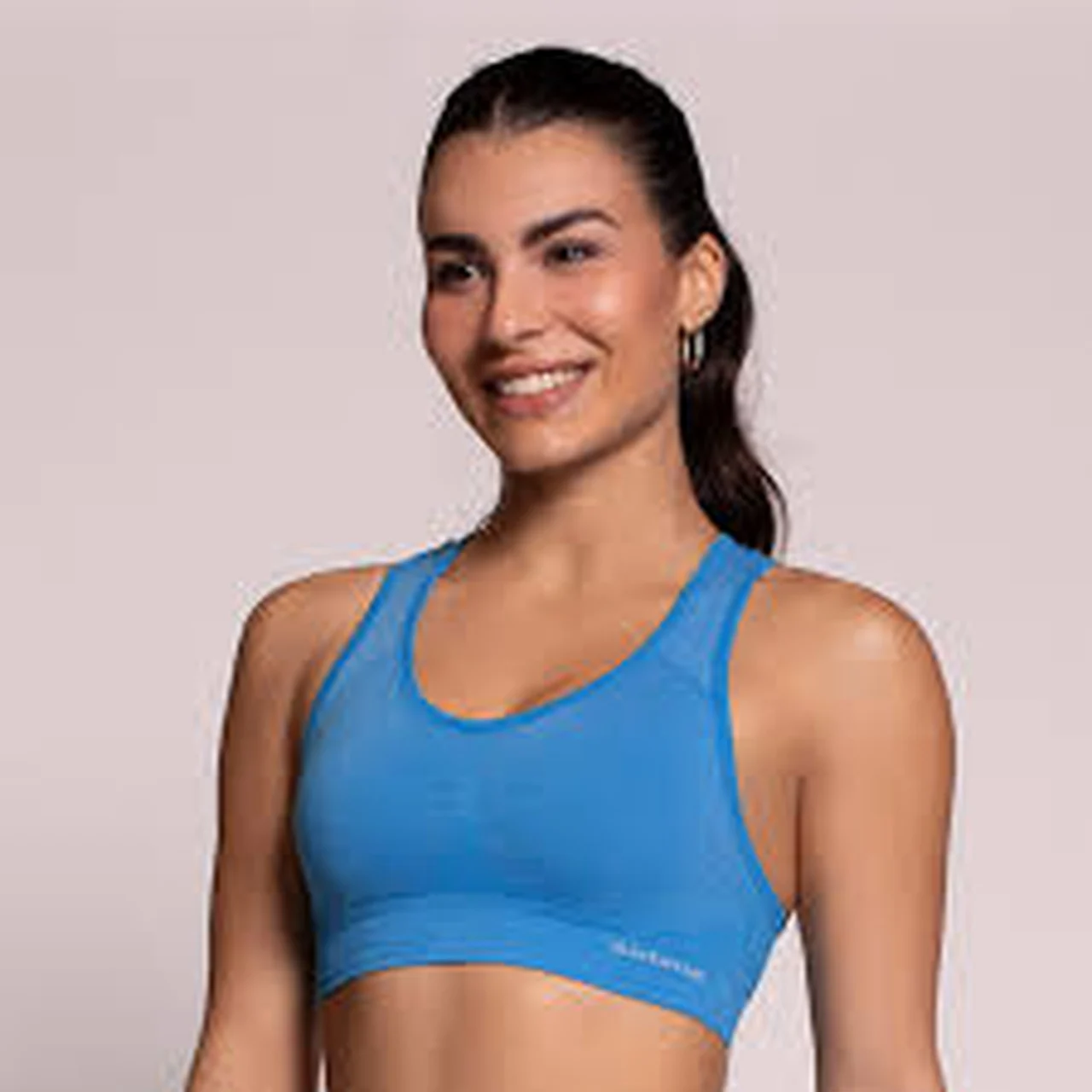 20926 TOP SPORT SEM COSTURA ROYAL MESCLA