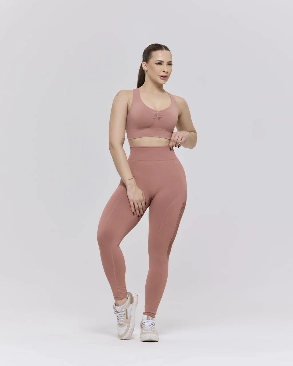 20961 LEGGING SEM COSTURA ARGILA - Imagem 2