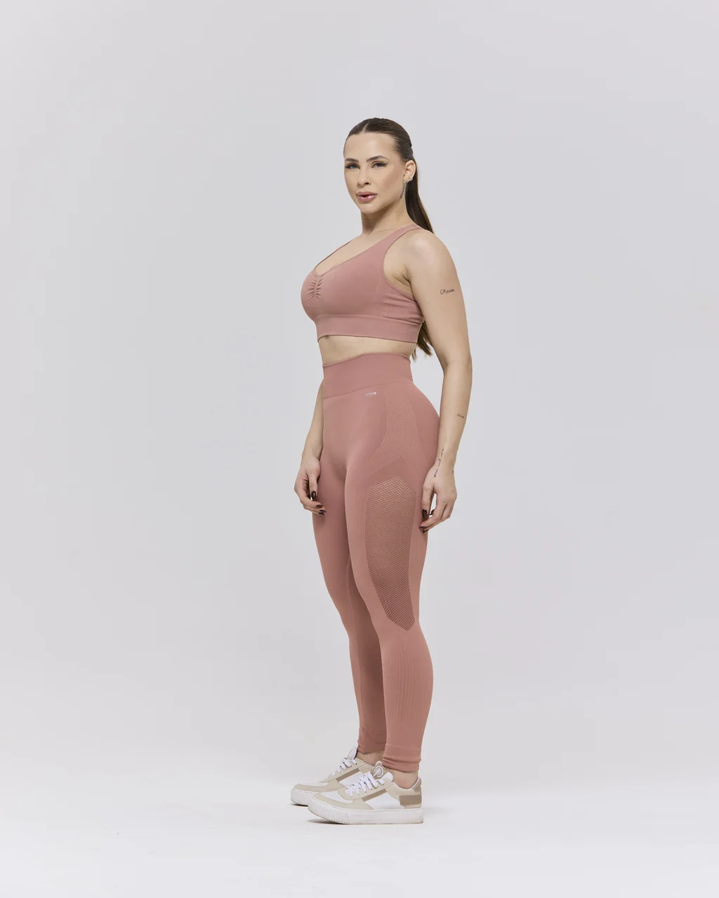 20961 LEGGING SEM COSTURA ARGILA - Imagem 3