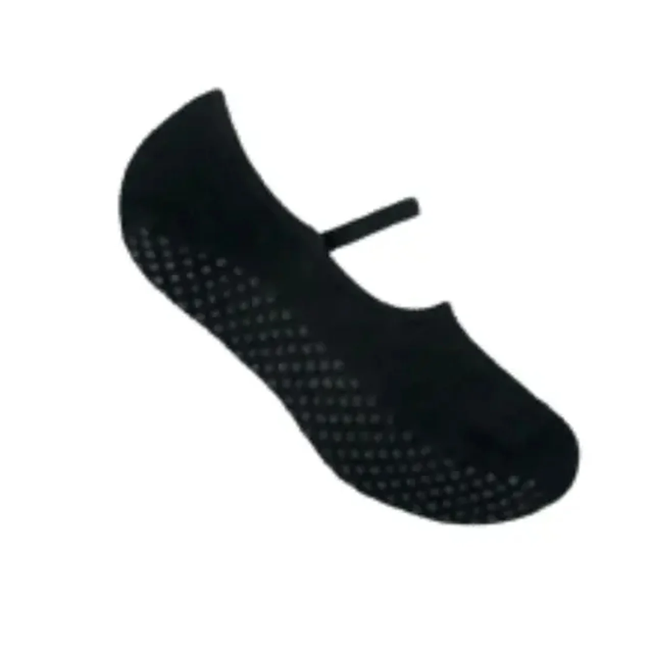 7850 MEIA SAPATILHA FEMININA PILATES PRETO