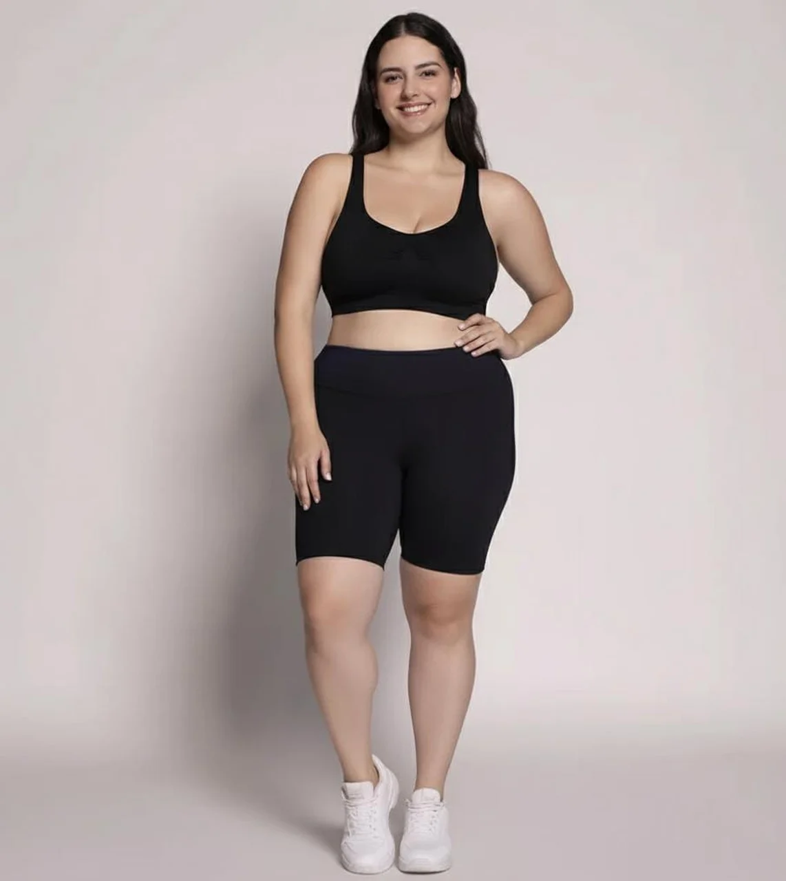 CONJUNTO PLUS SIZE SELENE PRETO