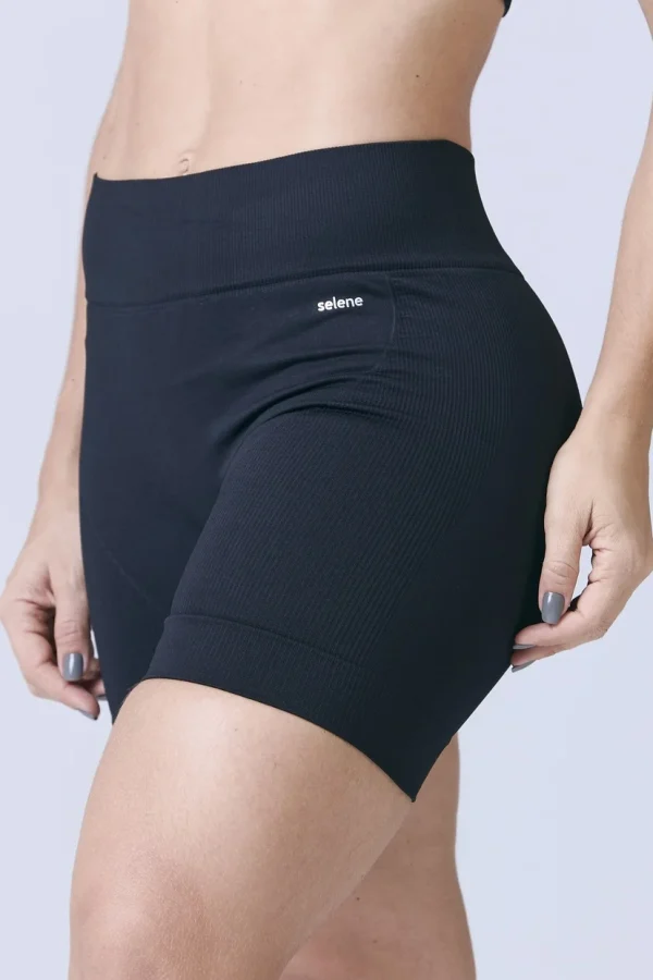20922 SHORT SEM COSTURA PRETO