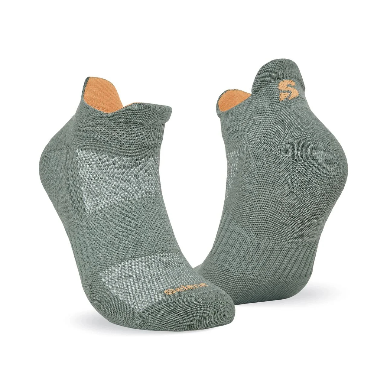 4390 MEIA ESPORTIVA MASCULINA PERFORMANCE SAPATILHA PERFORMANCE SELENE VERDE FOLHA