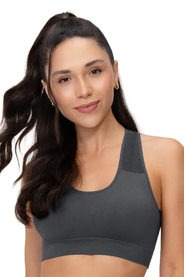 TOP FITNESS JACQUARD COM BOJO REMOVIVEL SEM COSTURA V09