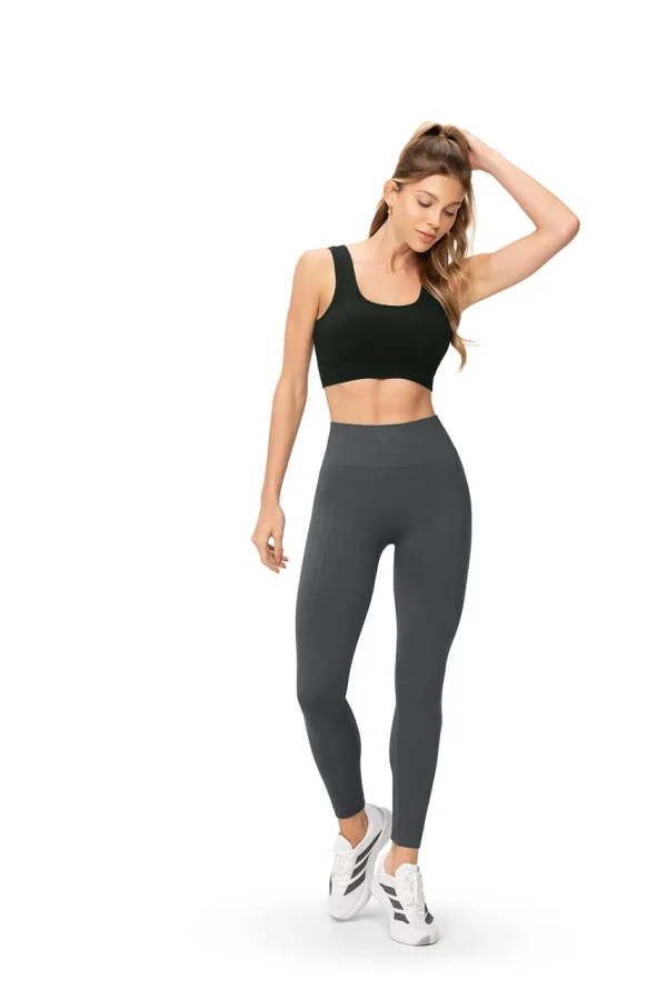 CONJUNTO SEM COSTURA LEGGING ZEE RUCCI TOP CANELADO SELENE